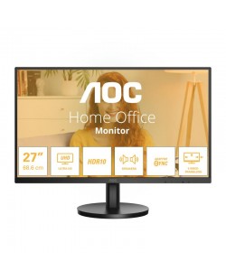 AOC B3 U27B3A écran plat de PC 68,6 cm (27") 3840 x 2160 pixels 4K Ultra HD LCD Noir