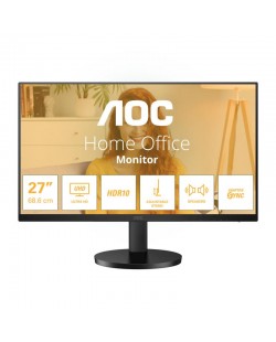 AOC U27B3AF écran plat de PC 68,6 cm (27") 3840 x 2160 pixels 4K Ultra HD LED Noir
