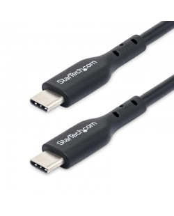 StarTech.com Lot de 2 Câbles de Recharge USB-C de 1m, Câble USB C, Cordon d'Alimentation pour PC Portable USB 2.0 Type-C, Alim