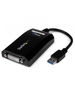 StarTech.com Adaptateur USB 3.0 vers DVI - Adaptateur Vidéo Double Écran/Multi-Écrans de Carte Graphique /Vidéo Externe USB