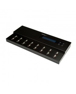 StarTech.com Duplicateur et Effaceur Autonome de 1 à 15 clés USB, Copieur de Plusieurs Clés USB, Copie Système et Fichier et
