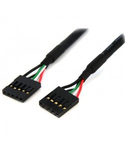 StarTech.com Câble adaptateur interne carte mère 46 cm 5 broches USB IDC – F/F
