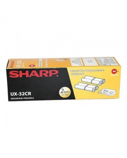 Sharp UX-32CR consommable pour télécopieur Bobine de télécopie 100 pages Noir 2 pièce(s)
