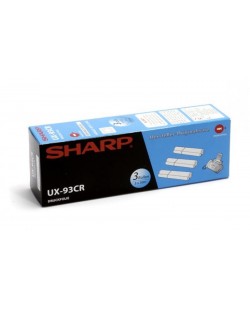 Sharp UX-93CR consommable pour télécopieur Bobine de télécopie 90 pages Noir 3 pièce(s)