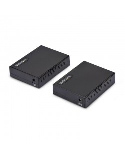 StarTech.com Kit d'Extension Ethernet VDSL2 sur Paire de Fils Unique, Répéteur LAN Longue Portée Jusqu'à 1km sur Ligne Tél