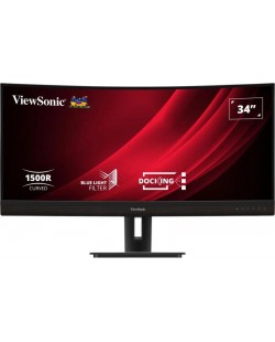 Viewsonic VG3456C écran plat de PC 86,4 cm (34") 3440 x 1440 pixels UltraWide Quad HD LED Noir