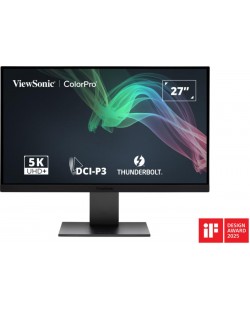 Viewsonic VP2788-5K écran plat de PC 68,6 cm (27") 5120 x 2880 pixels 5K Ultra HD LED Noir