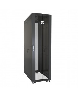 Vertiv VR Rack VR3100 étagère 42U Rack autonome Noir, Transparent