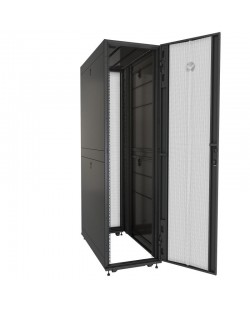Vertiv VR3307 étagère 48U Rack autonome Noir, Transparent
