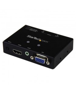 StarTech.com Switch 2x1 VGA et HDMI vers VGA avec convertisseur HDMI vers VGA et commutation prioritaire - 1080p