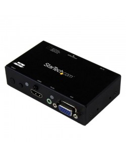 StarTech.com Switch 2x1 HDMI et VGA vers HDMI avec convertisseur VGA vers HDMI et commutation prioritaire - 1080p