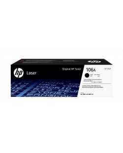 HP Cartouche de toner laser authentique 106A, noir