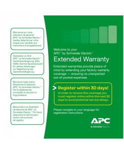 APC Service Pack 3 Year Extended Warranty 3 année(s)