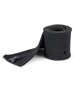 StarTech.com Housse Passe Câbles Néoprène 1m - Fermeture Éclair et Boucle - Diamètre 3cm - Protection Câbles Ordinateur/Al