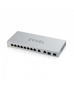 Zyxel XGS1210-12-ZZ0102F commutateur réseau Géré Gigabit Ethernet (10/100/1000) Gris