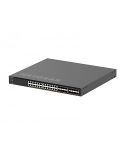 NETGEAR XSM4340V Géré L3 10G Ethernet (100/1000/10000) Connexion Ethernet, supportant l'alimentation via ce port (PoE) 1U Noir